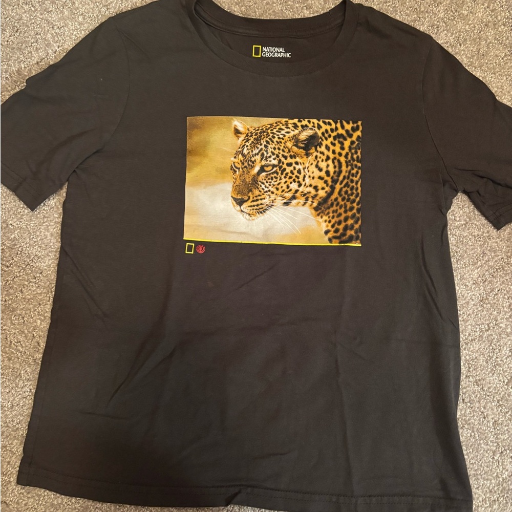 PacSun National Geographic T-Shirt with Leopard Print